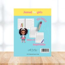 Load image into Gallery viewer, Positively Me! Journal for girls

