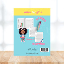 Load image into Gallery viewer, Positively Me! Journal for girls