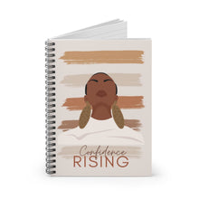 Load image into Gallery viewer, Confidence Rising Spiral Notebook - Ruled Line