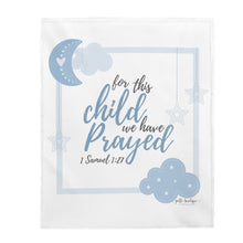 Load image into Gallery viewer, Cloud and Moon Prayer Blanket