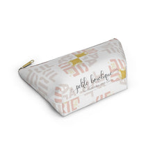 Load image into Gallery viewer, A Touch of Blush and Gold Accessory Pouch