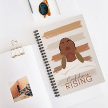 Load image into Gallery viewer, Confidence Rising Spiral Notebook - Ruled Line