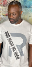 Load image into Gallery viewer, God Made Me Rich  | Short-Sleeve T-shirt