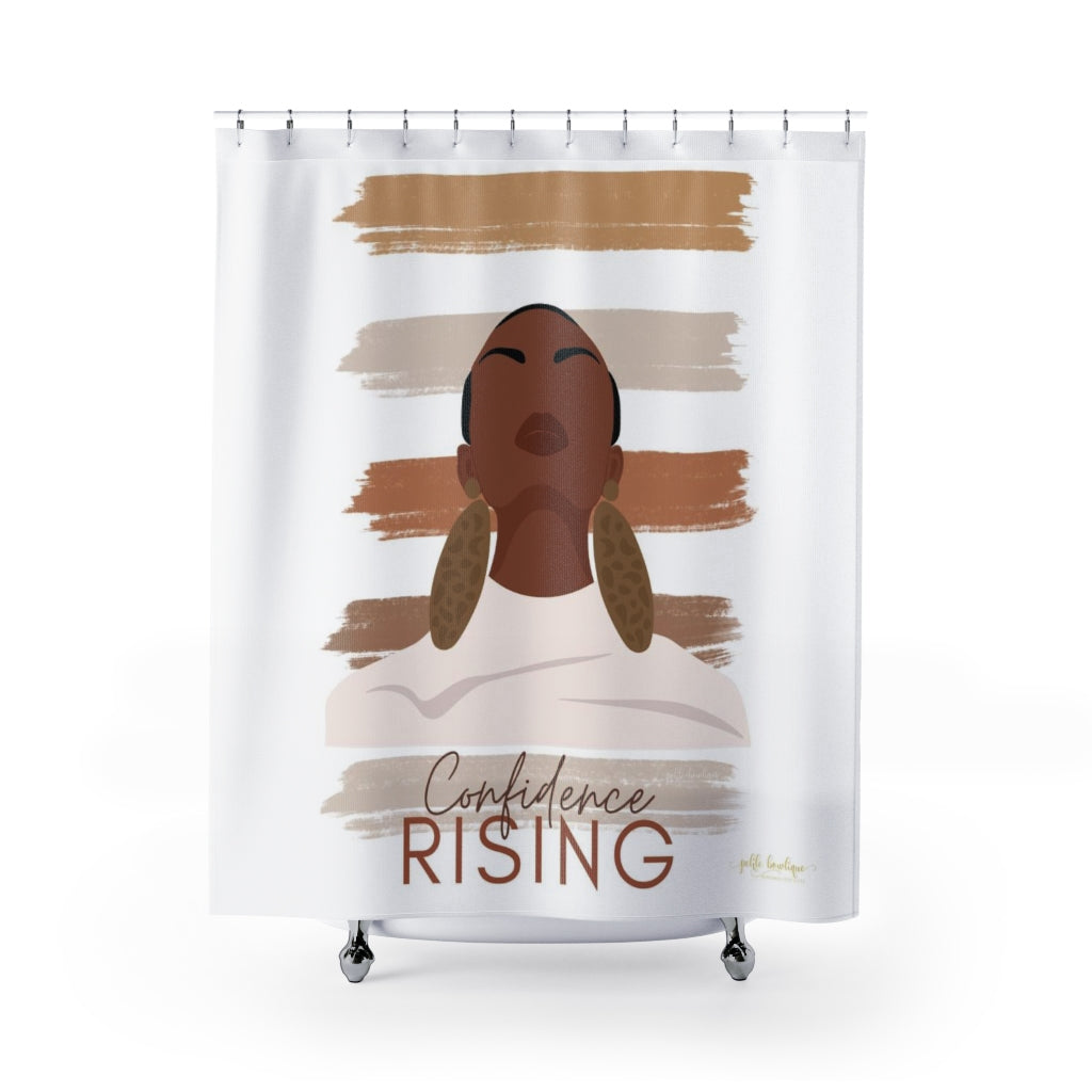 Confidence Rising Shower Curtain
