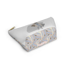 Load image into Gallery viewer, FALL FABULOUS Accessory Pouch w T-bottom
