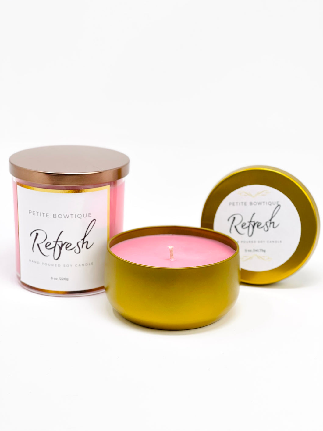 REFRESH Premium Soy Candle