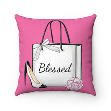 Load image into Gallery viewer, Faux Suede Square Pillow
